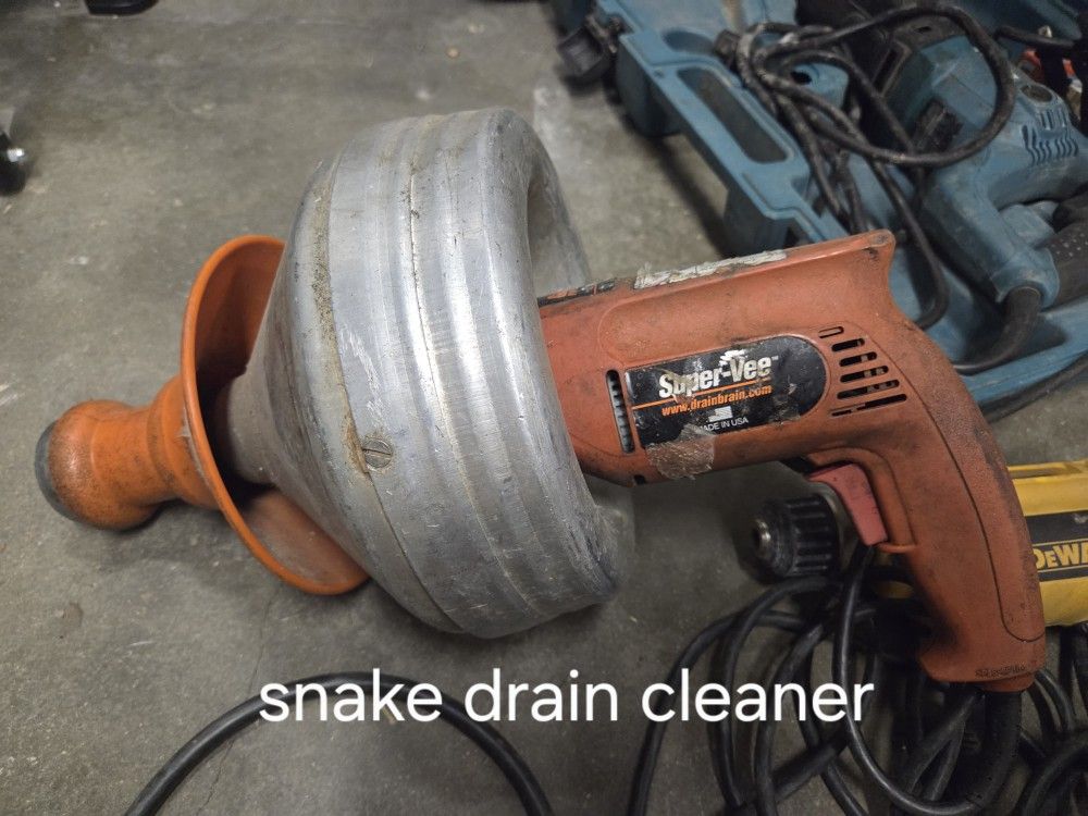 Super Vee Snake Drain Cleaner