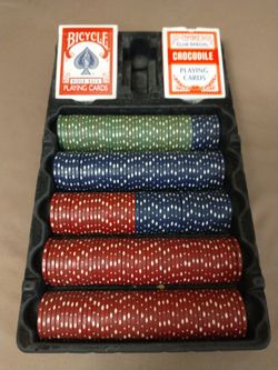 237 Poker Chips + Cards