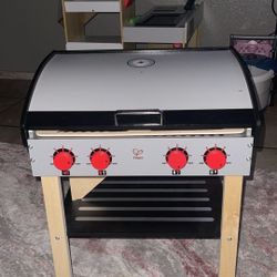 Kids Wooden Play Bbq 