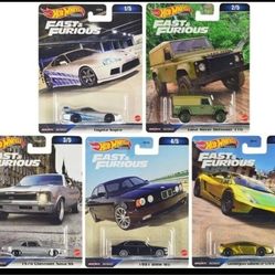 Hot Wheels Premium Fast And Furious Set