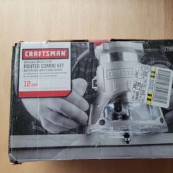 craftsman combo router  brand new 