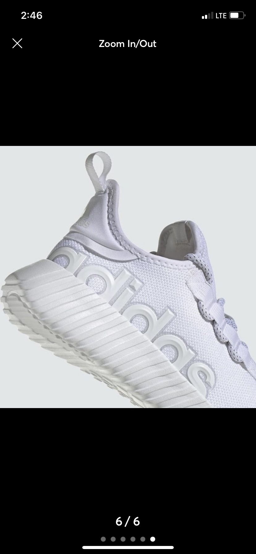 Adidas Kaptir 3.0 Men’s Running Shoe White Athletic Sneakers Trainer mens 10