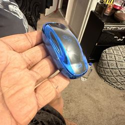 Blue Tesla Model X Key Fob Case