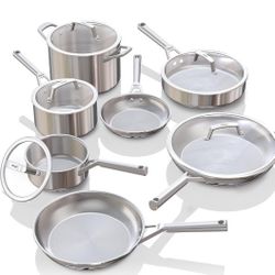 Ninja EverClad Stainless Steel Cookware 12pcs.