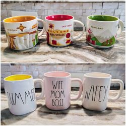 (NEW!) Rae Dunn & Starbucks 'You Are Here' Collection Mugs, etc. (5 pictures posted)