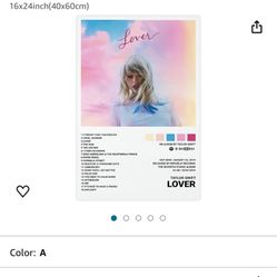 Taylor  Swift Canvas Poster