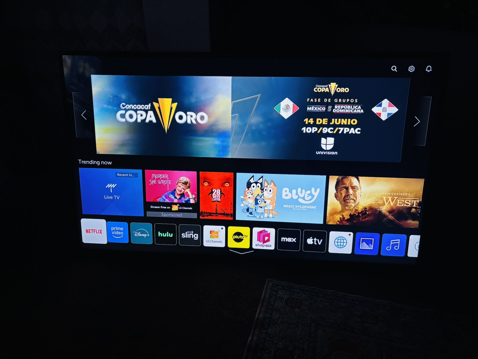 75 Inch LG Smart TV (READ DESCRIPTION)