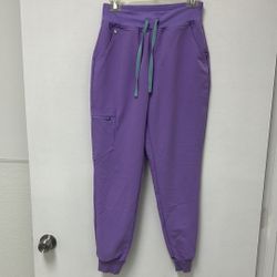 Women’s Figs Technical Collection Jogger Style Scrub Pants Size Small 