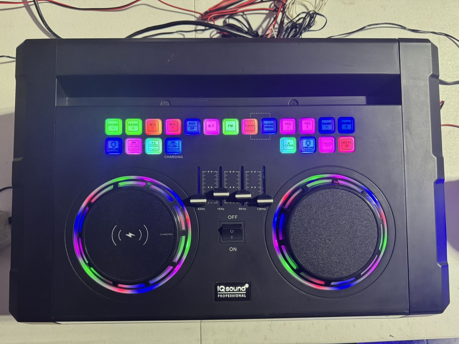 IQ Sound Pro 10k Watt DJ Karaoke System
