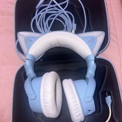 Yowu Cat Ear Wireless Gaming Headphone