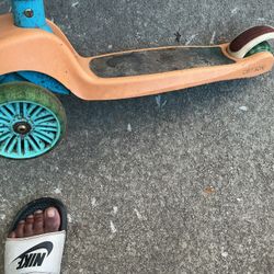 A Good Try Scooter,?works Well (needs Some Cleaning)