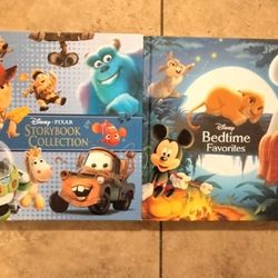 Disney & Pixar Storybook Collection & Disney Bedtime Favorites Books 