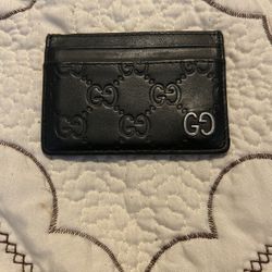 Gucci card holder wallet