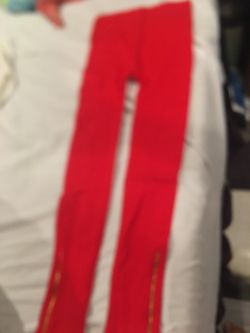 Red woman leggies size M-L