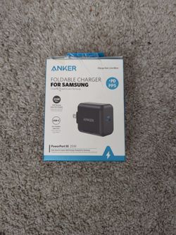 Anker Foldable Fast Charger For Samsung