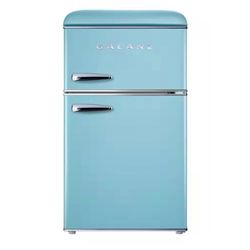 Galanz Mini Fridge Retro Top Freezer Refrigerator