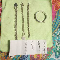 Pulseras de plata 925