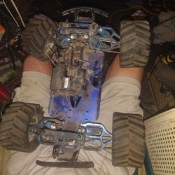 Traxx Rc Truck Frame For Parts.