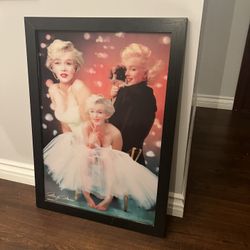 3 D Marilyn Monroe Picture