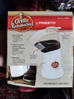 Orville Redenbacher...Pop Corn Maker