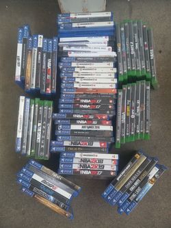 Ps4 and Xbox One Video Games