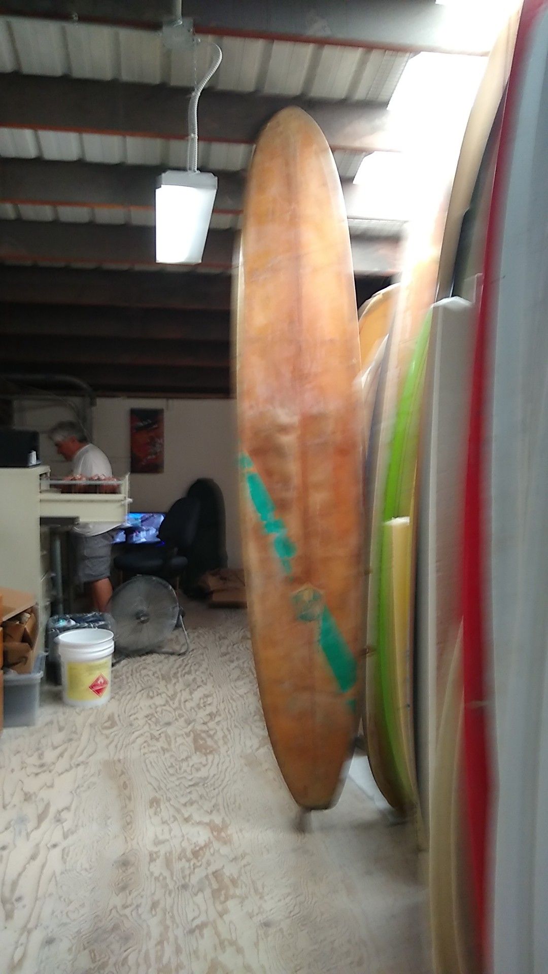 Vintage Velzy longboard