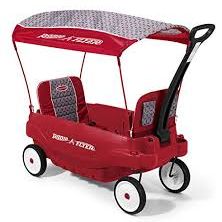 Radio flyer custom ordered deluxe family canopy wagon