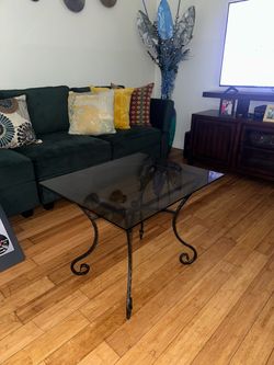 Smoke Glass Coffee Table