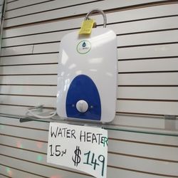 Water Heater 1.5gal Availabile For Just $149