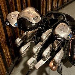 Ping Golf Club Set - TaylorMade Driver, Odyssey Putter