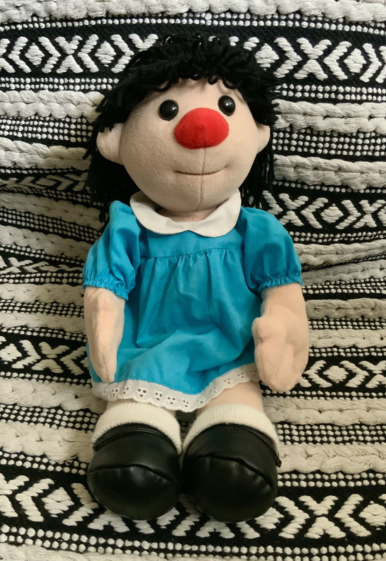 Vintage 1995 Big Comfy Couch PBS Kids TV Show Molly Plush Rag Doll 17” Clean