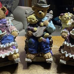 Heavy Rocking Chair Bears