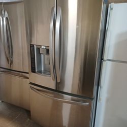 LG Refrigerator French Door Stainless Steel 
