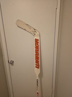 Warrior custom pro goalie stick