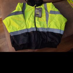 Hi-vis BOMBER Jacket