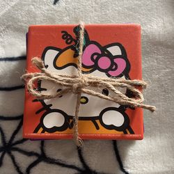 Hello Kitty Halloween Coasters