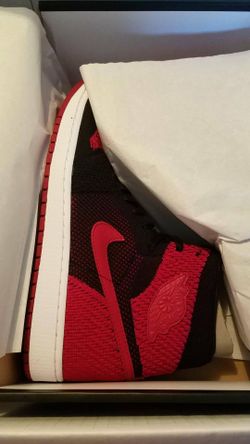 Jordan retro bred 1 flyknits