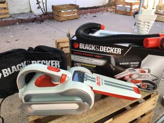 Black n decker auto pivot vac