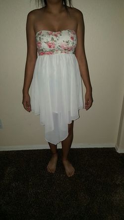 Strapless dress size small