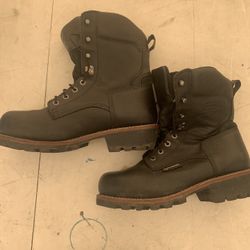 Working Safety-toe Boots Size 12 EW