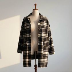 gorgeous plaid jacket Xs oversized