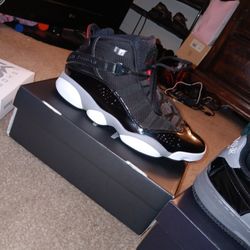 Custome Bape & Jordan's 6 Rings 