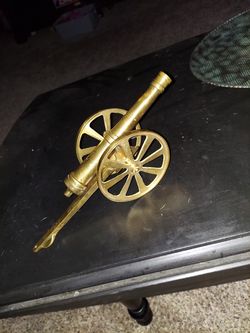 Brass cannon