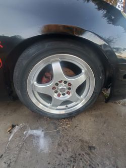 Rines Con Llantas 2002-2005 Honda Civic Hatchback Si 