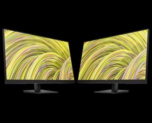Dual HP P27h G5 FHD Monitor 27" FHD (1920 x 1080) 48-75 Hz Bundle