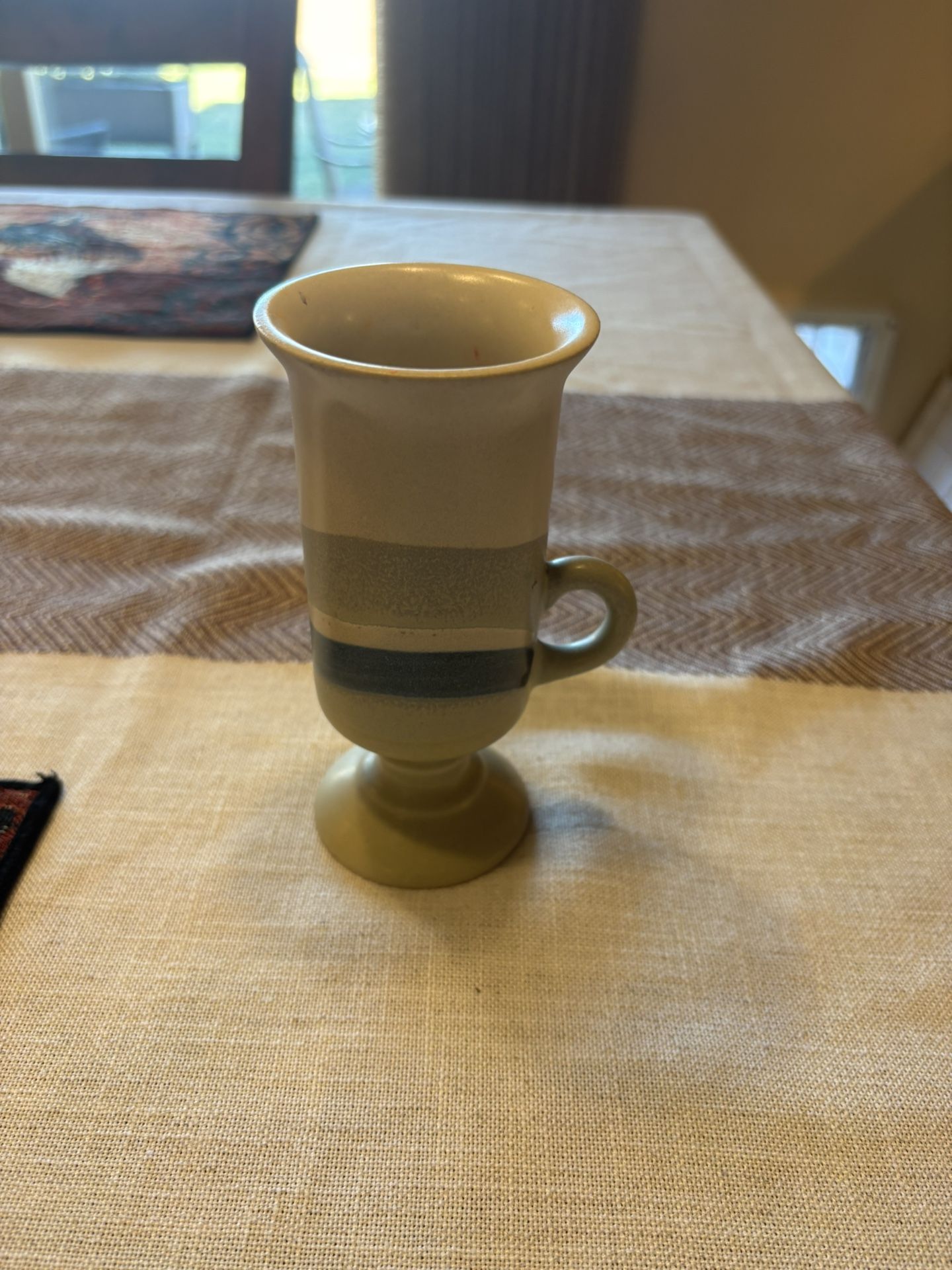 Vintage Stoneware Otagiri Pedestal Mug