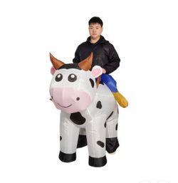 Inflatable riding Cow
