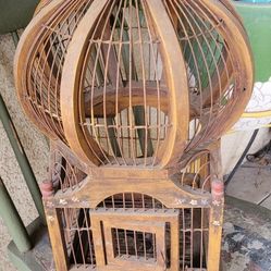 Unique Antique Victorian Bird Cage