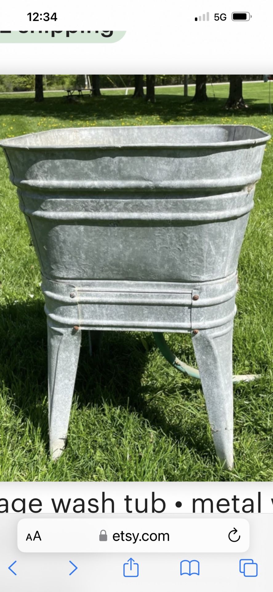 Wash Tub