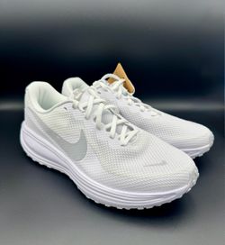 Nike Revolution 8 White Pure Platinum Shoes Women’s Size 10/Men’s 8.5